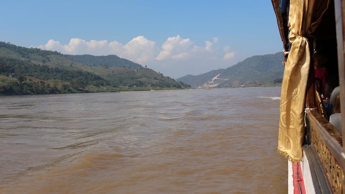Mit dem Slow Boat über den Mekong